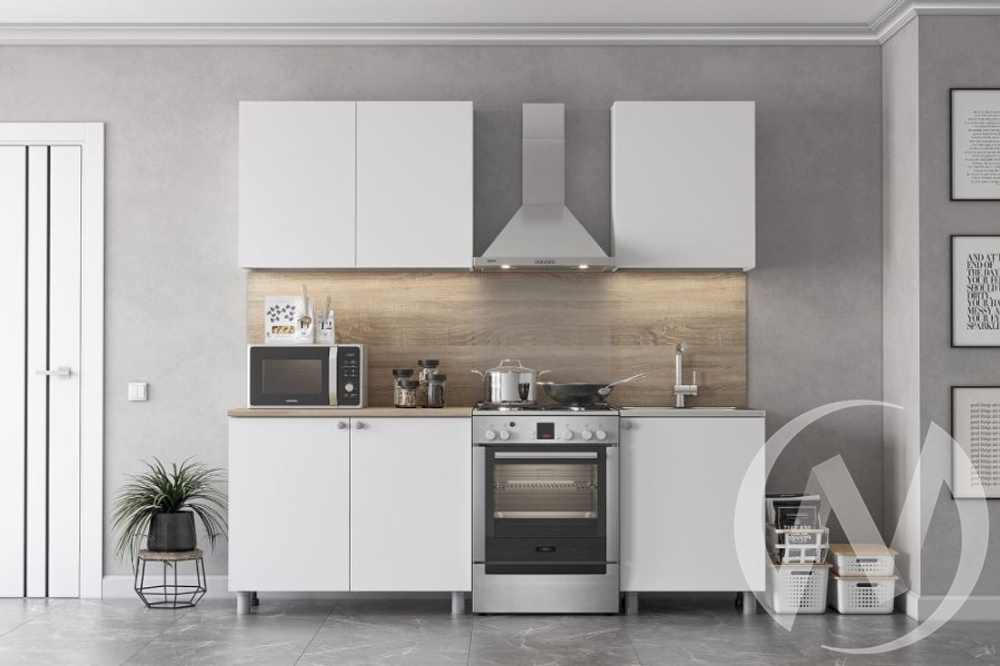 Кухонный гарнитур КГ-6 1,6м Серия 2