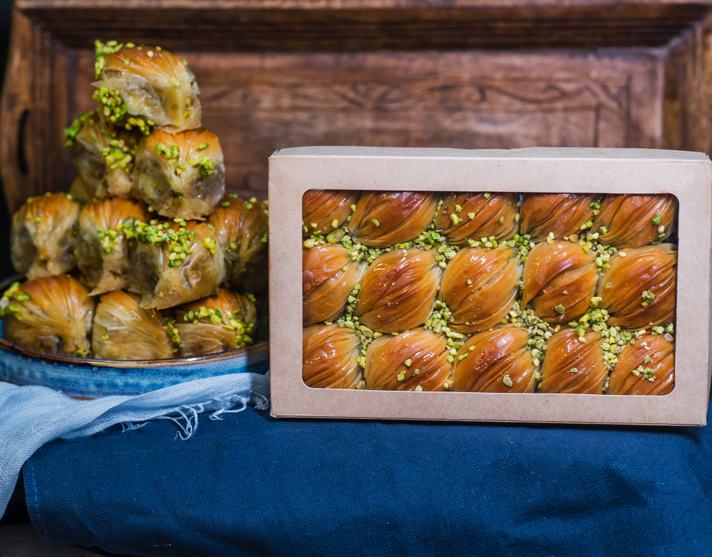 Пахлава Мидия с фисташкой, Efeler baklava, 500 гр