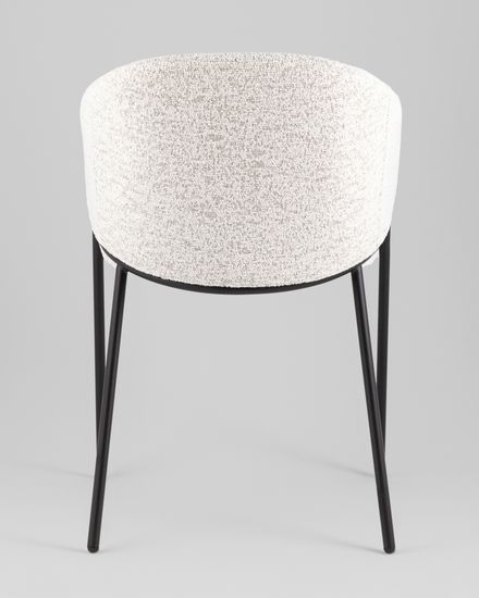 Стул обеденный Sheep букле бело-серый