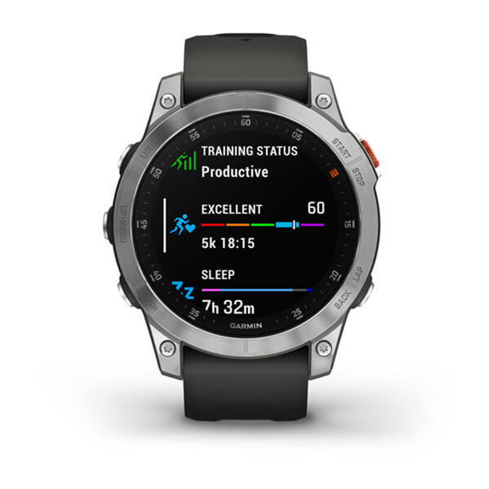 Смарт-часы GARMIN EPIX (Gen 2) серый стальной, 010-02582-01