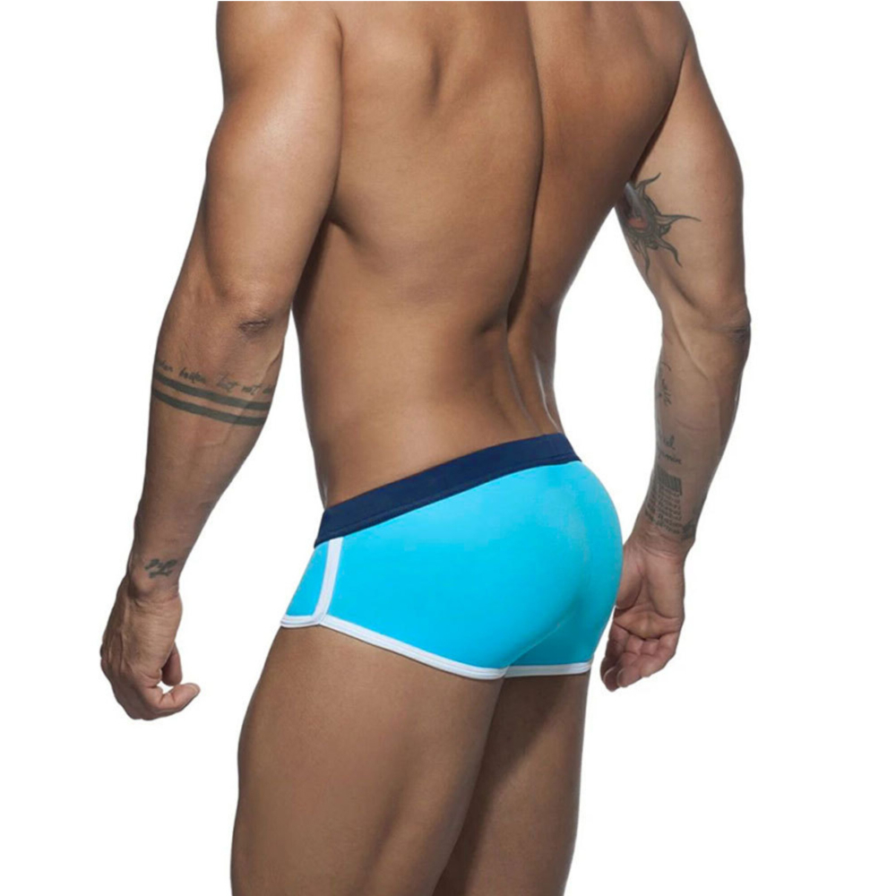 Мужские плавки брифы голубые Romeo Rossi RR6644-17