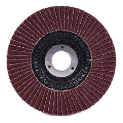 Круг MESSER шлифовальный лепестковый торцевой плоский (электрокорунд) А40(П) 125х22