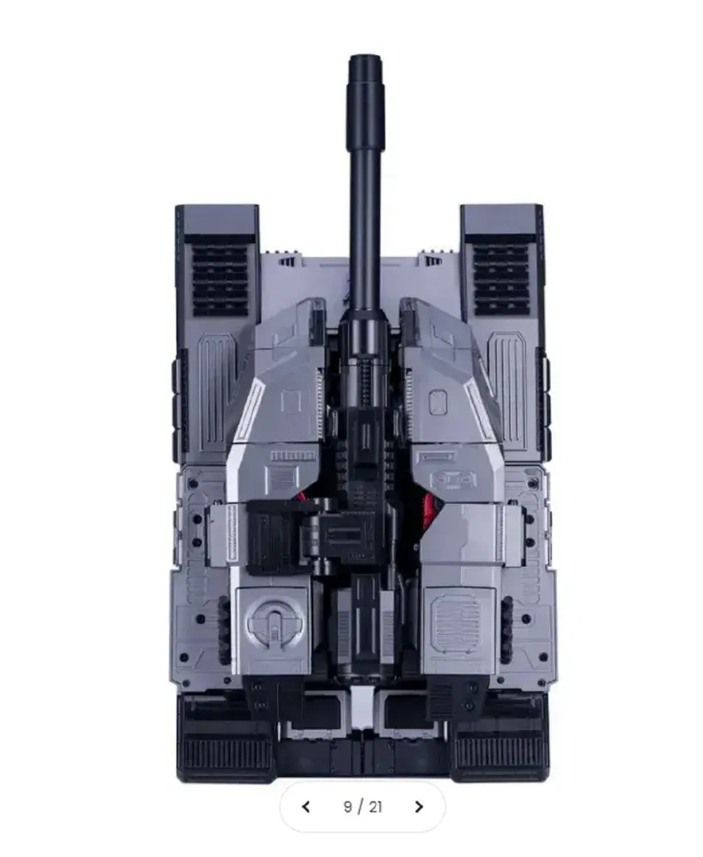 Трансформирующийся программируемый робот с голосовым управлением Robosen Hasbro Megatron Flagman (English version)