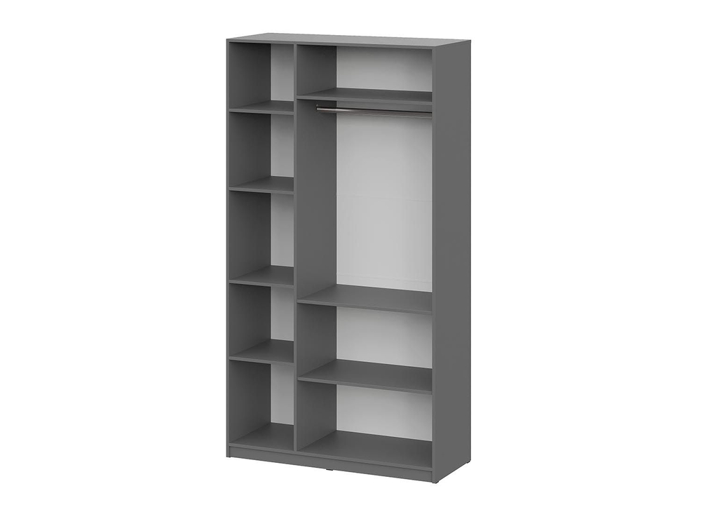 ШК 5 шкаф 1200 + полки 1 комплект / Графит