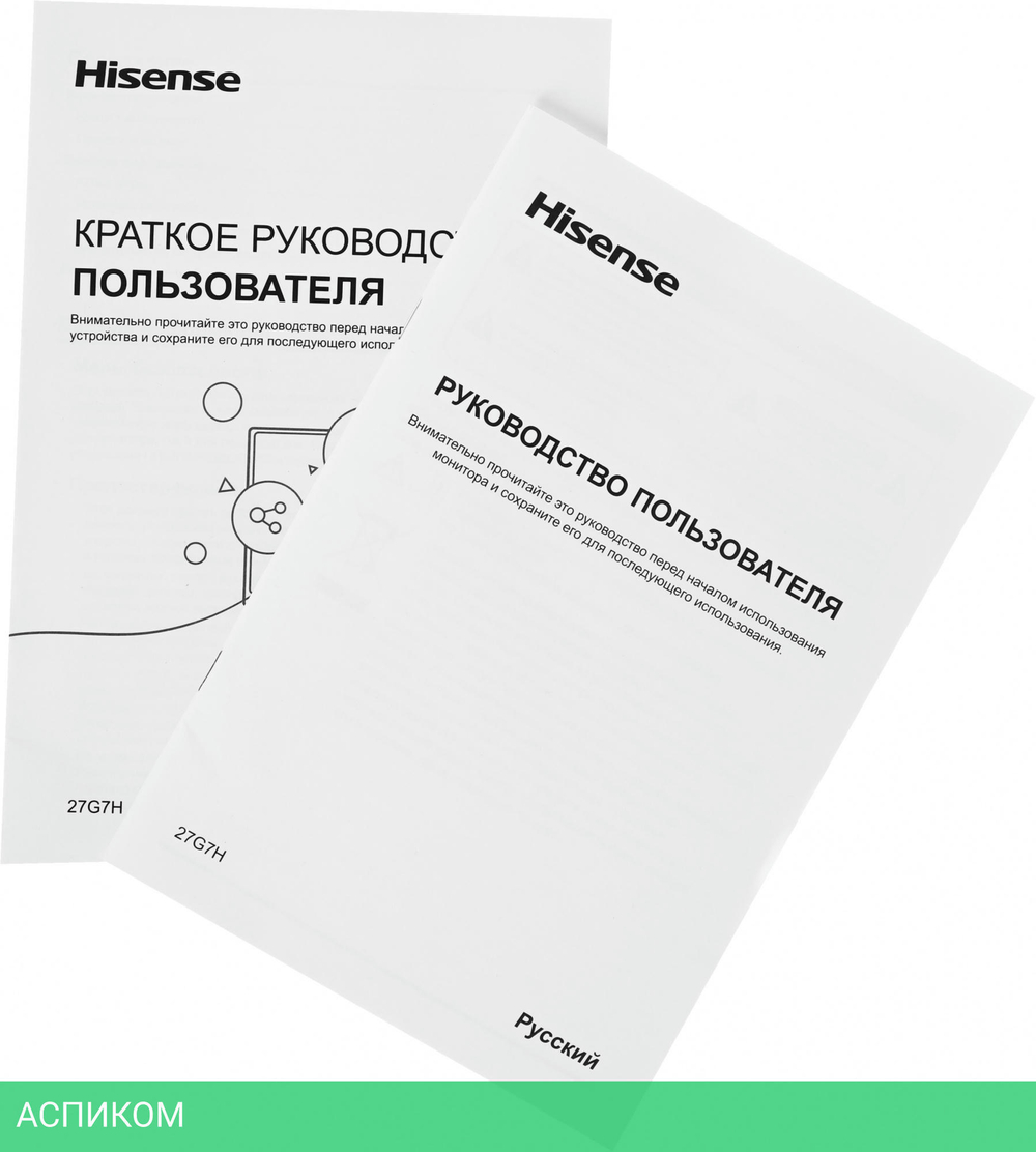 Монитор Hisense 27G7H черный