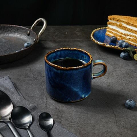 Чашка чайная 230 мл,фарфор,серия "Aqua Blue" P.L.