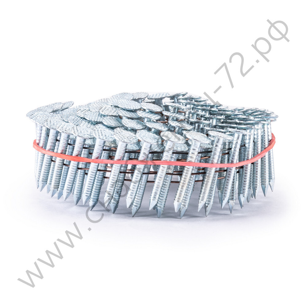 Гвоздь кровельный барабанный с кольцевой накаткой с цинковым покрытием 3,1 х 32 мм 120 шт. AERO