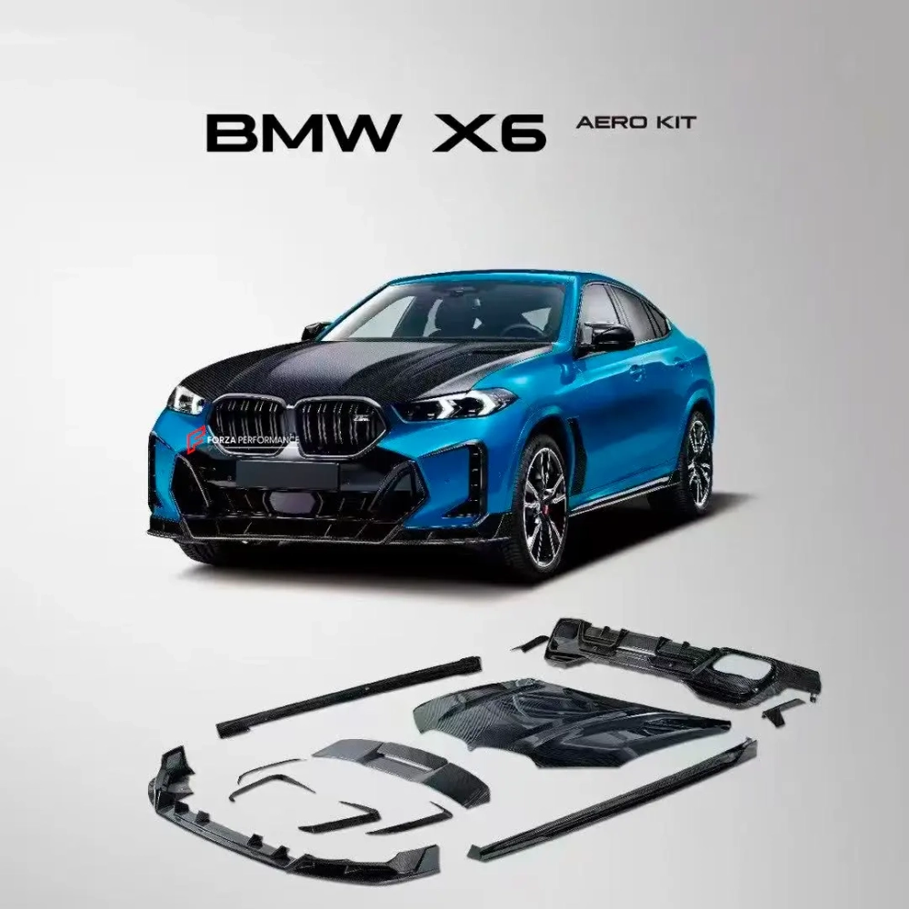 Карбоновый обвес для BMW X6 G06 Рестайлинг 2023+ БМВ