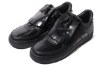 A Bathing Ape Quilt Tassel Leather Sneakers
