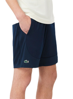 Мужские теннисные шорты Lacoste Ultra Dry Stretch Tennis - небесный
