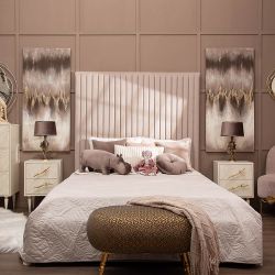 Тумба Арт Колор leaves Классик Голд Кремовый белый