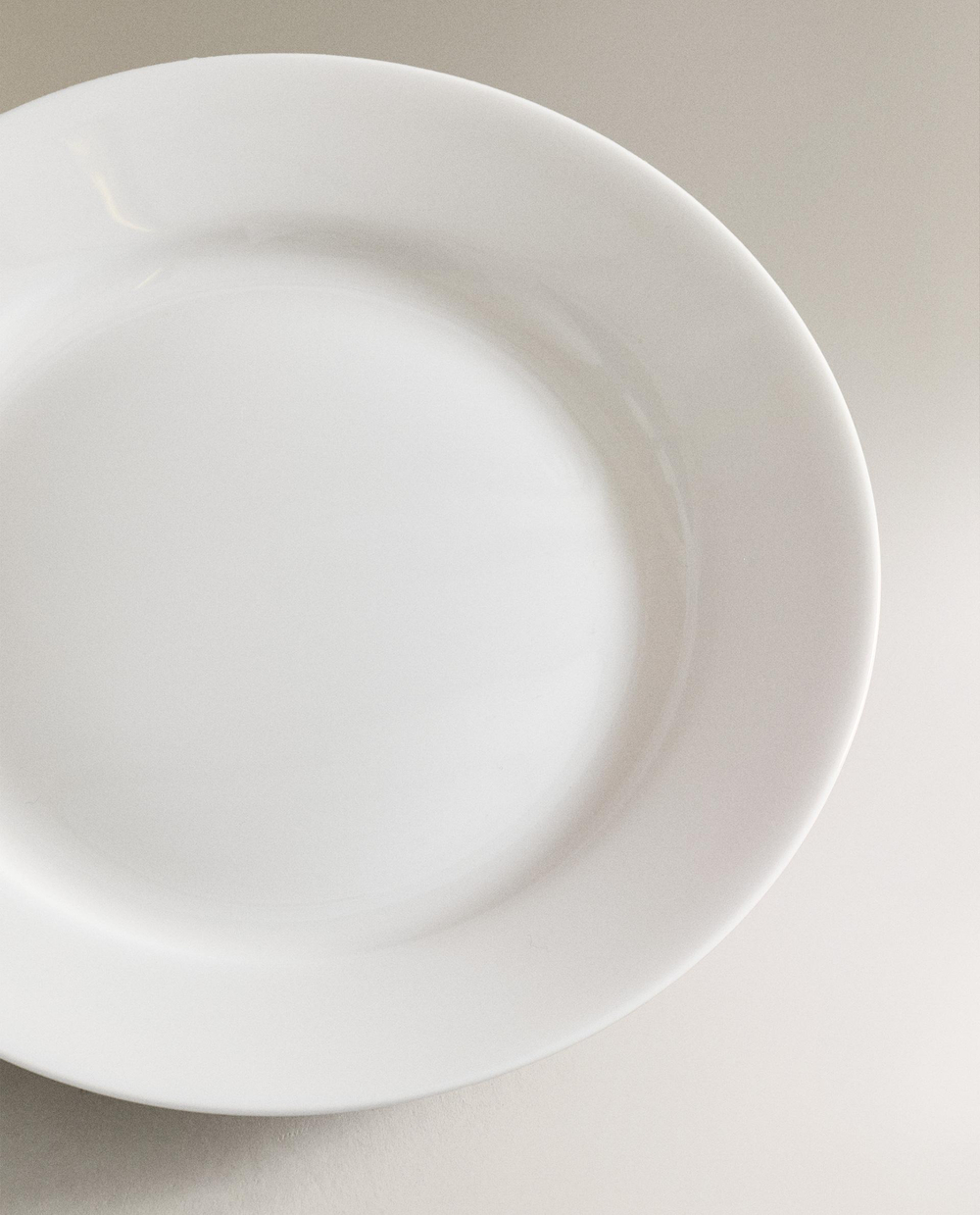 Zara Home тарелка пирожковая из костяного фарфора, цвет белый, 15.2 см