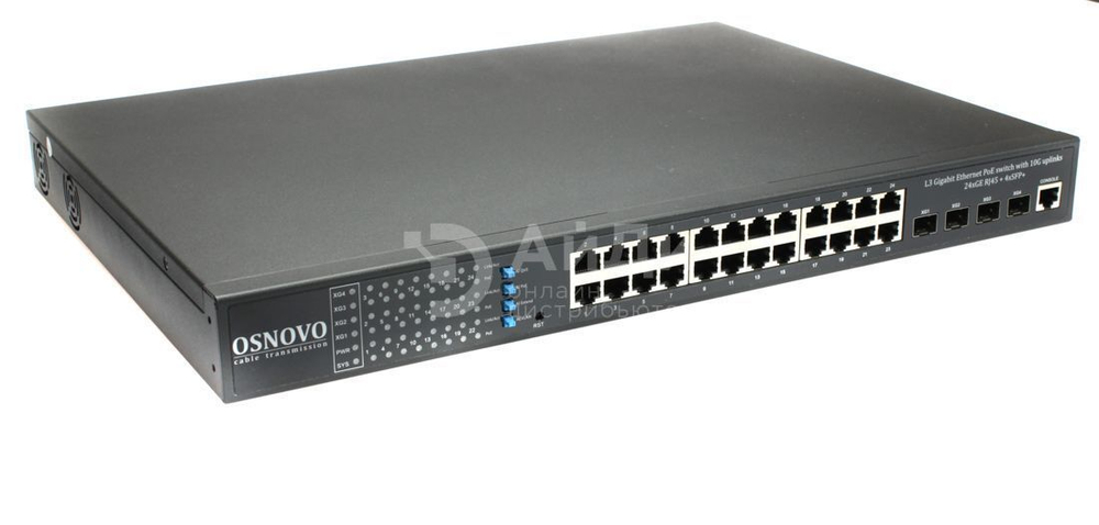 Коммутатор OSNOVO SW-24G4X-1L