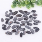 Композиция для декора «Сказочные шишки» 10*10*13 см (120 гр), графит