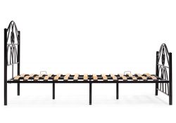 Двуспальная кровать Морика 160х200 черная