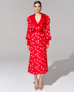 Платье длины миди