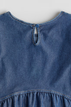 H&M Джинсовое платье, темно-синий