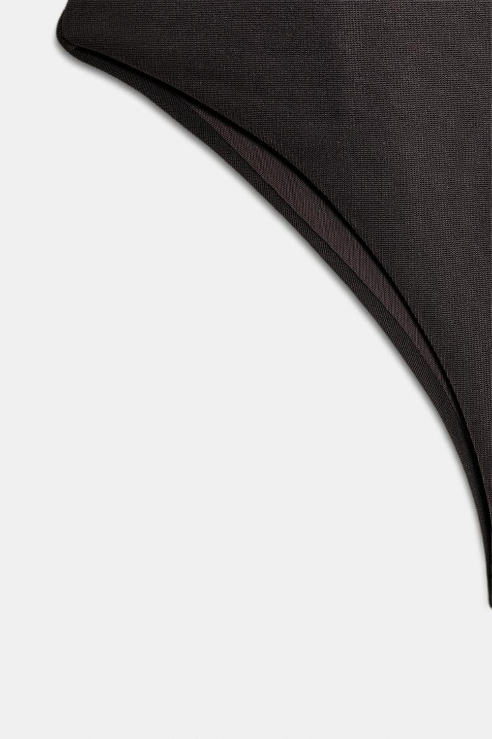 ZARA БОДИ С ВЫРЕЗАМИ ИЗ ЭЛАСТИЧНОЙ ТКАНИ, КОРИЧНЕВЫЙ