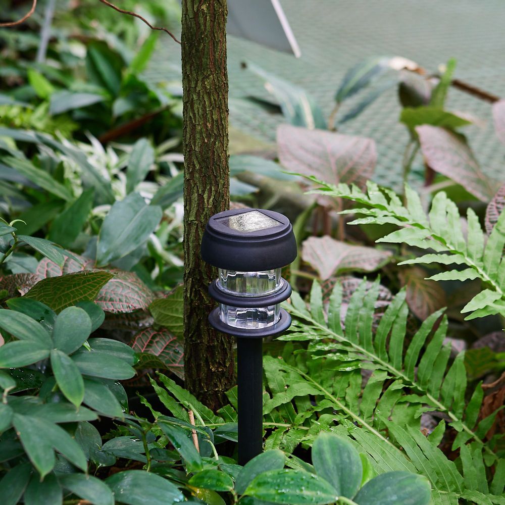 USL-C-095-PT380 HALO Cветильник садовый на солнечной батарее. 1 светодиод. Белый свет. 1xАА Ni-Mh аккумулятор в-к. IP44. TM Uniel