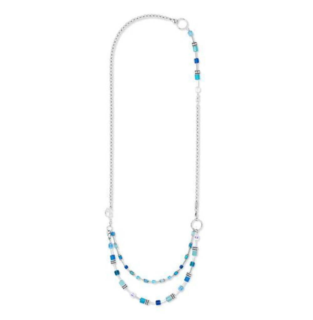 Колье-трансформер 4-in-1 Coeur de Lion Turquoise 4715/10-0600