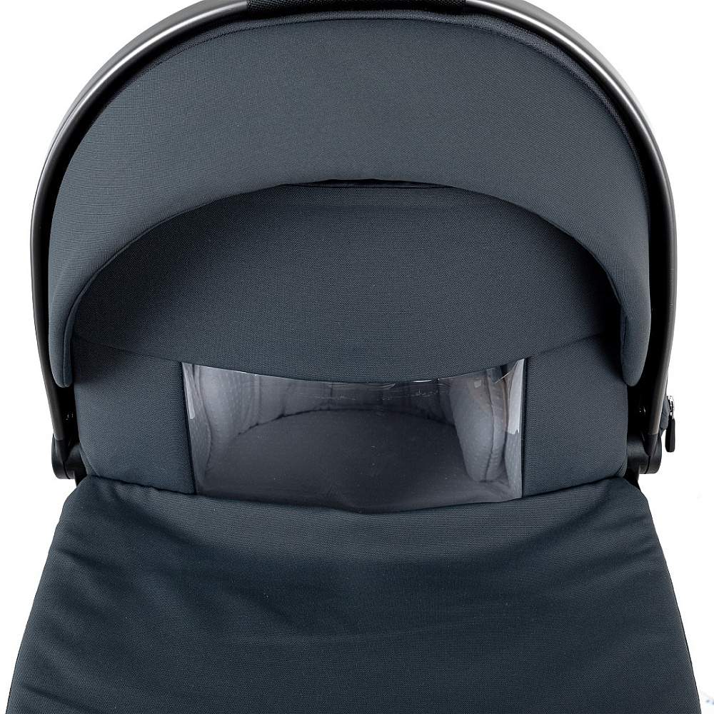 Детская коляска Pituso Mayla Plus 4 в 1 с автокреслом Baesa Black и базой Graphite