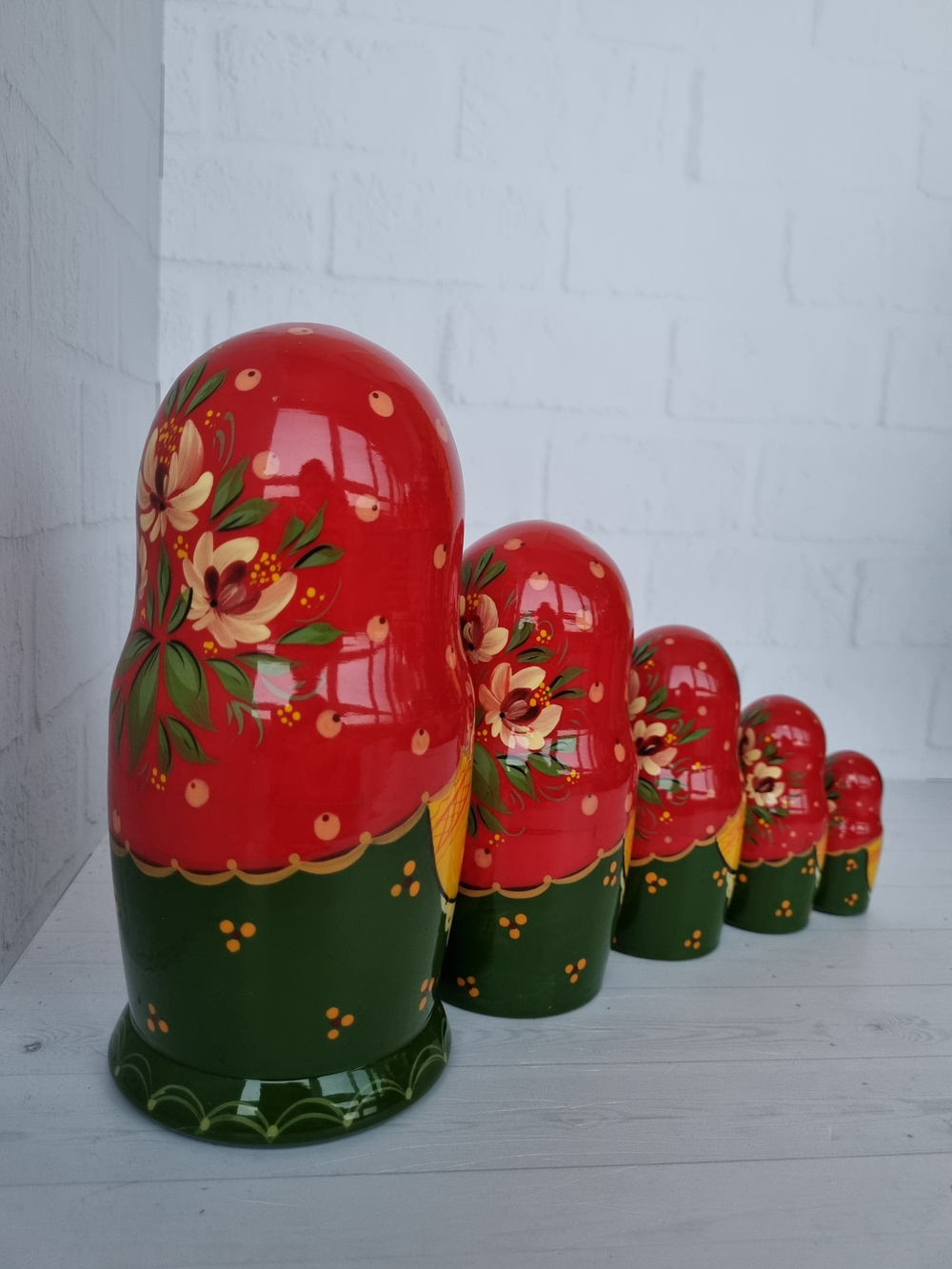 Матрешка с зайчиком 5 мест