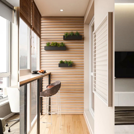 Интерьерная рейка МДФ STELLA Бриона Standart Дуб Сонома 16*40*2700 мм