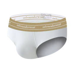 Мужские трусы брифы белые ORLVS OR6221-113