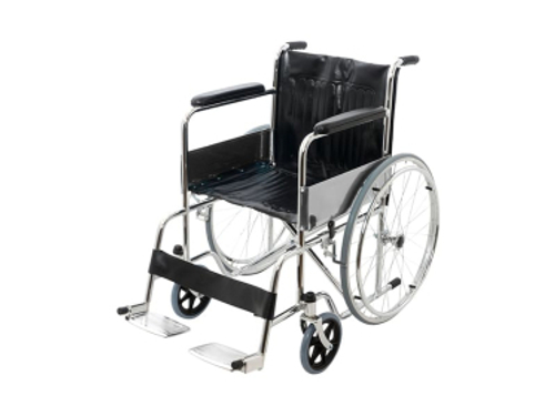 Кресло-коляска инвалидная складная Barry A1 (сиденье 460 мм, колеса литые)