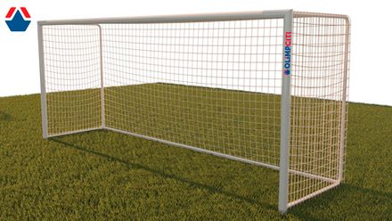 Ворота футбольные 4х2х1,5 м алюминиевый профиль 100х120 свободностоящие