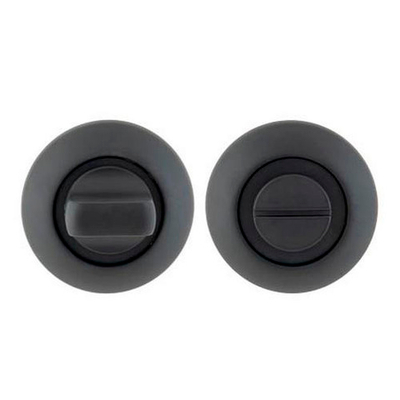 Завертка Апекс Megapolis WC-0803-BLM черный матовый