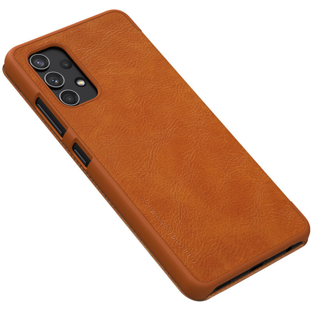 Кожаный чехол-книжка Nillkin Leather Qin для Samsung Galaxy A32