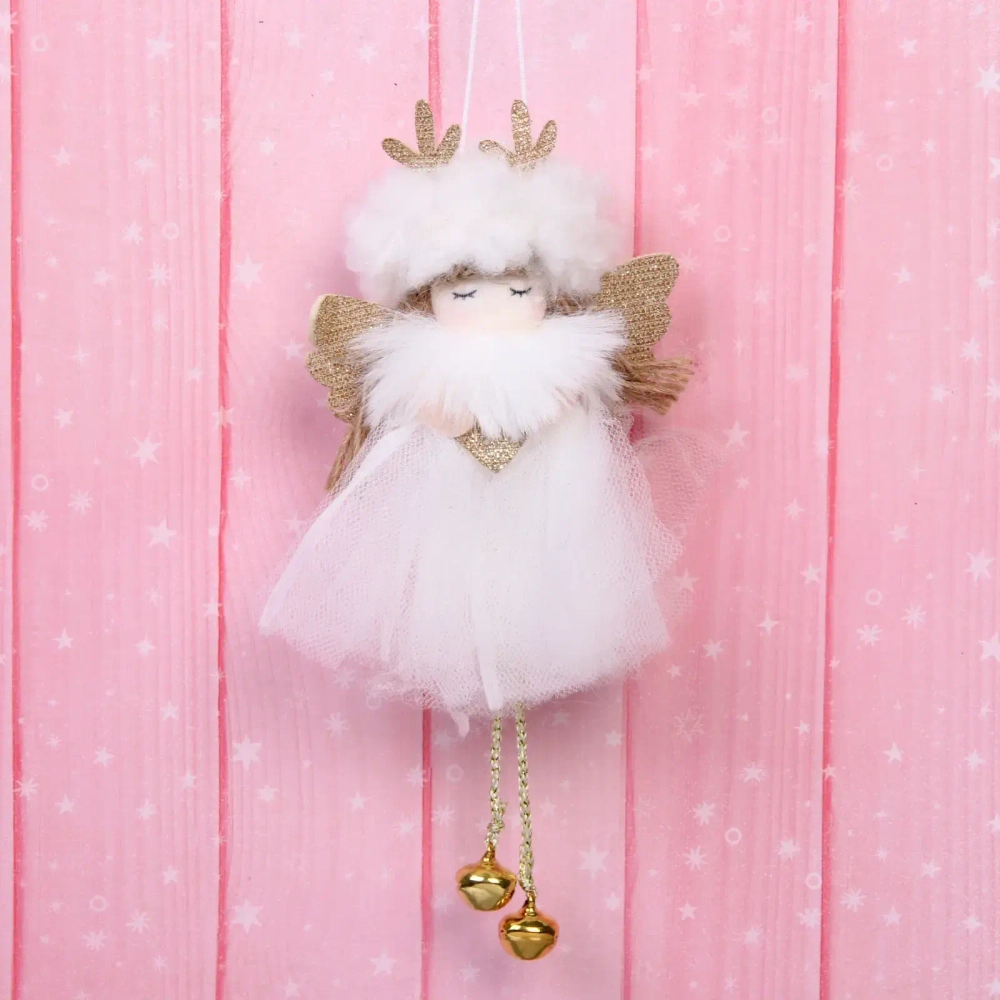 Подвеска «Маленькая леди» 15 см, белый