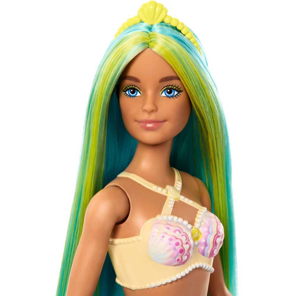 Barbie - Кукла-русалка с голубым хвостом HRR03 / артикул   HRR02 HRR03  / GTIN 194735183647