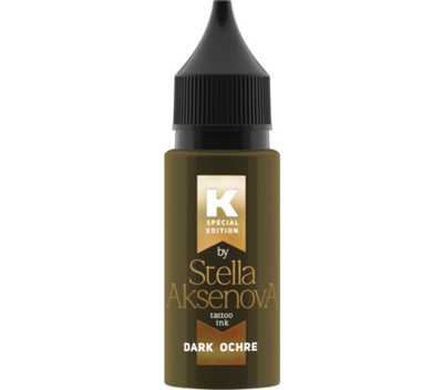 Dark Ochre КРАСКА Tattoo Ink by Stella Aksenova