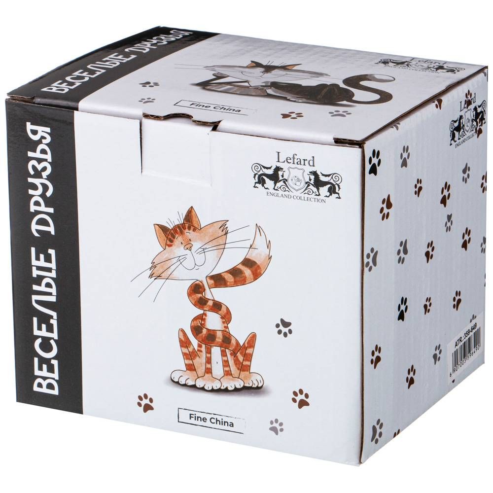 КРУЖКА LEFARD "ВЕСЕЛЫЕ ДРУЗЬЯ" 440 МЛ (КОР=36ШТ.)