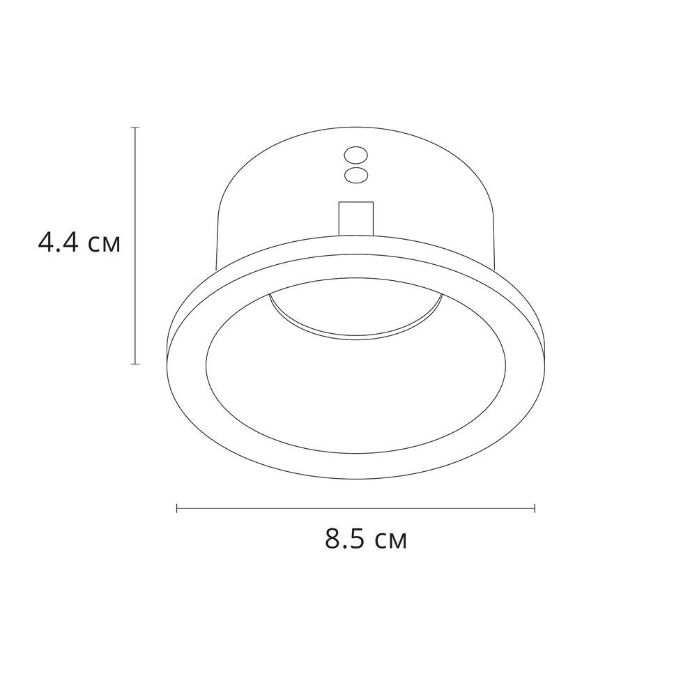 Точечный встраиваемый светильник Arte Lamp