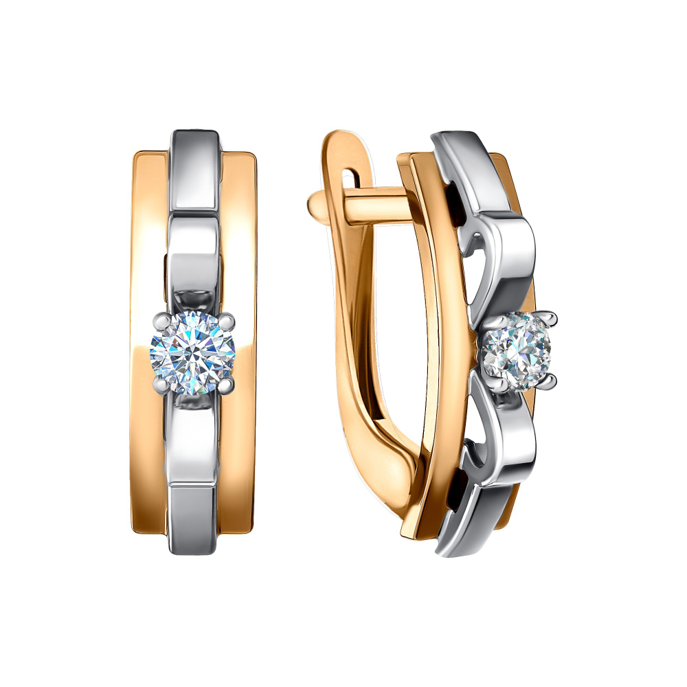Серьги из золота 585 пробы