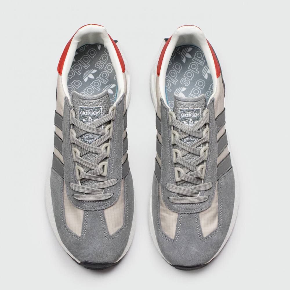 кроссовки Adidas Retropy E5 Grey / White / Red