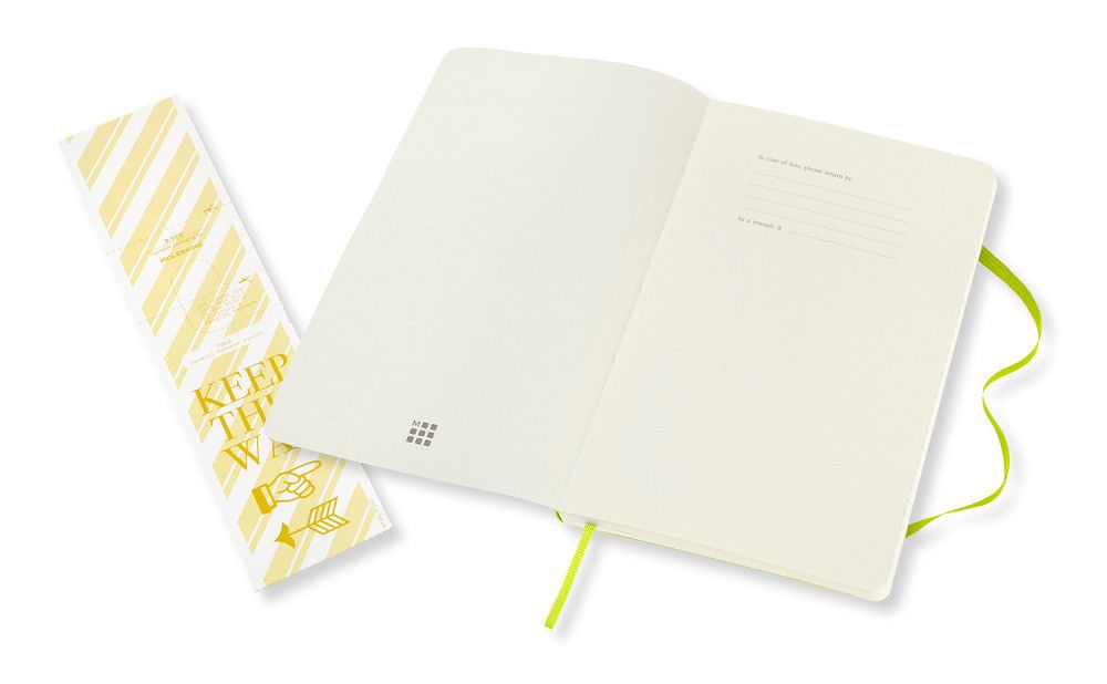 Блокнот Moleskine Classic Soft Large 130х210 мм 192 стр в линейку мягкая обложка (QP616C2)