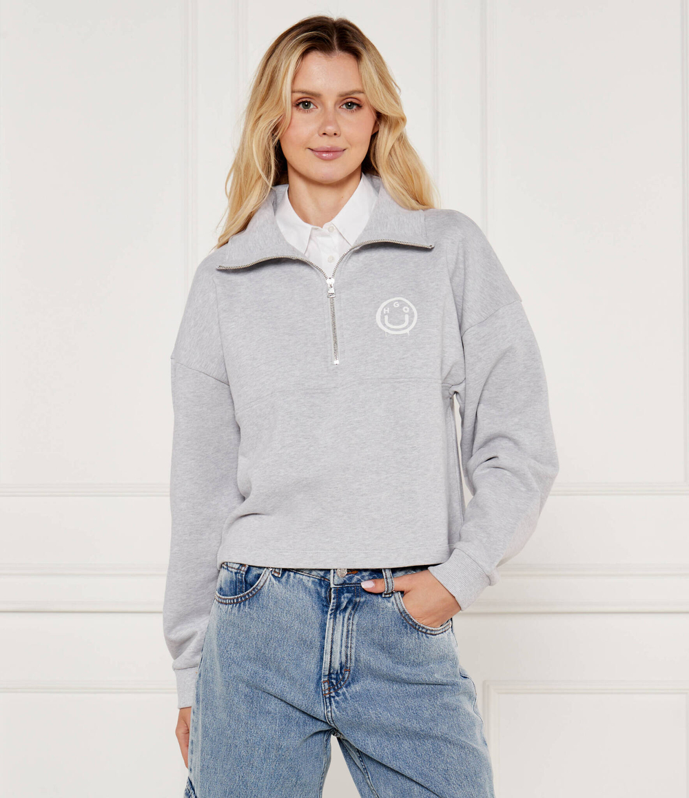 Худи DAHANNA Hugo Blue - серый(50527659)