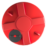 Бункер 14000л усиленный Политим 14000 л.(2100x2100x4430см;красный) - арт.560772