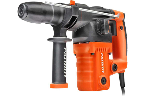 Перфоратор PATRIOT RH 303 SDS+, мощность 1275 Вт, 4.2 Дж, 3 режима работы, макс.диаметр 26 мм, глубиномер, кейс 140301303