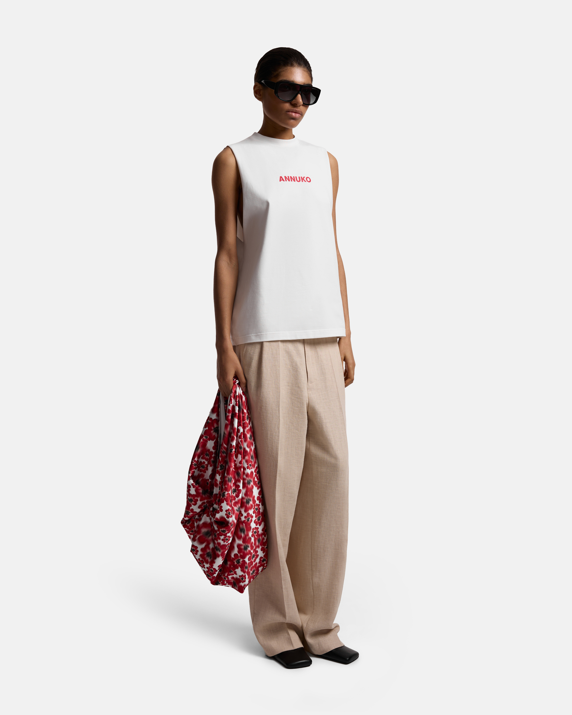 БРЮКИ С РЕГУЛИРОВКОЙ ИЗО ЛЬНА