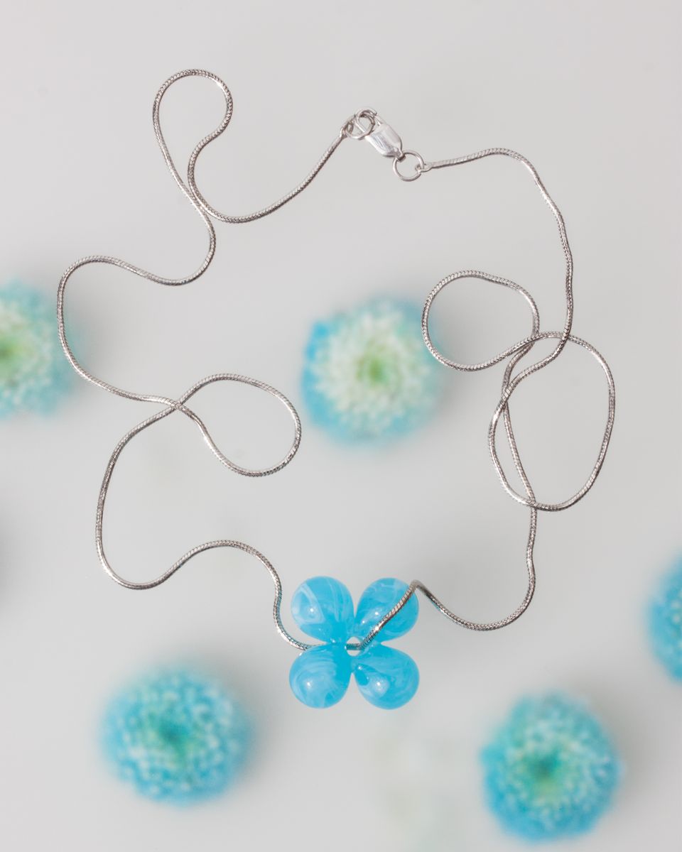 Подвеска Стеклянный Цветок Воздух