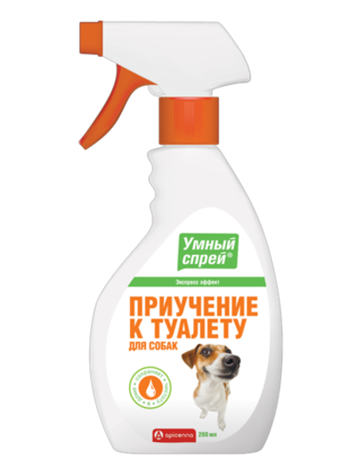 Умный спрей Приучение к туалету для собак, 200мл.