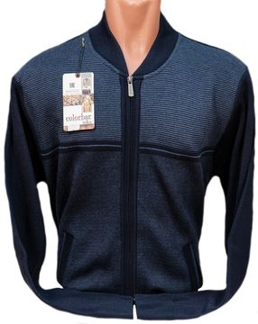 p-p 56-66. Жакет шерстяной "COLORBAR" Турция. Разъемный замок. BATAL