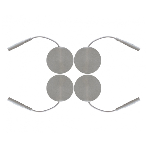 Электроды самоклеющиеся круглые диаметр 3,2 см, разъем штырьковый 2 мм 40 шт