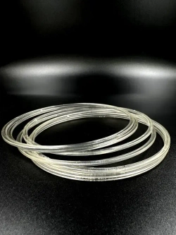 Термокольцо прозрачное для натяжного потолка диаметр 126мм 5 шт