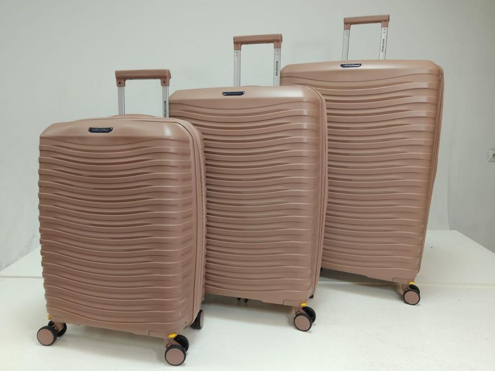 Маленький чемодан Mironpan Model 84, Бежевый, S